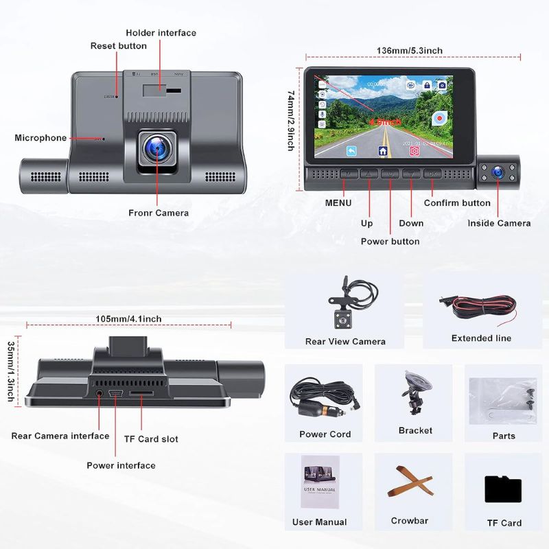 CAR CAMERAS AND PARKING SENSORS 5031