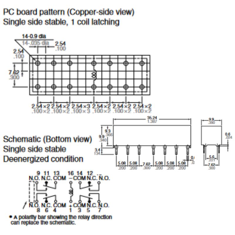RELAY DC 6V 5450
