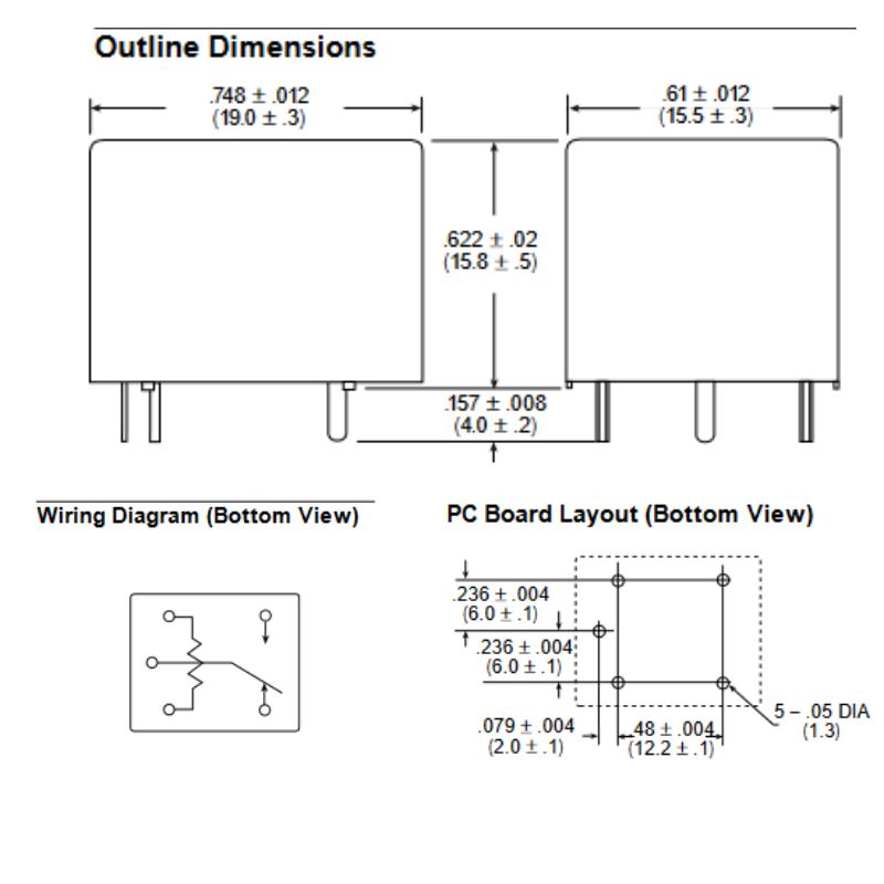 RELAY DC 12V 5473