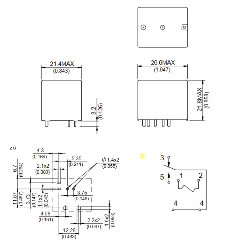 RELAY DC 12V 5508