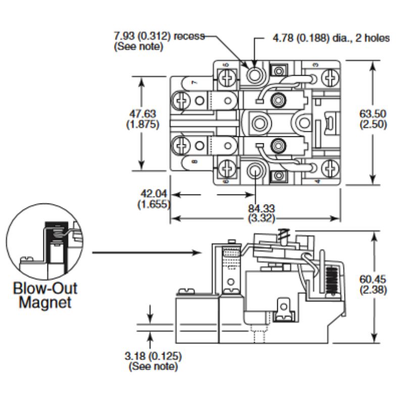 RELAY AC 110V 5726