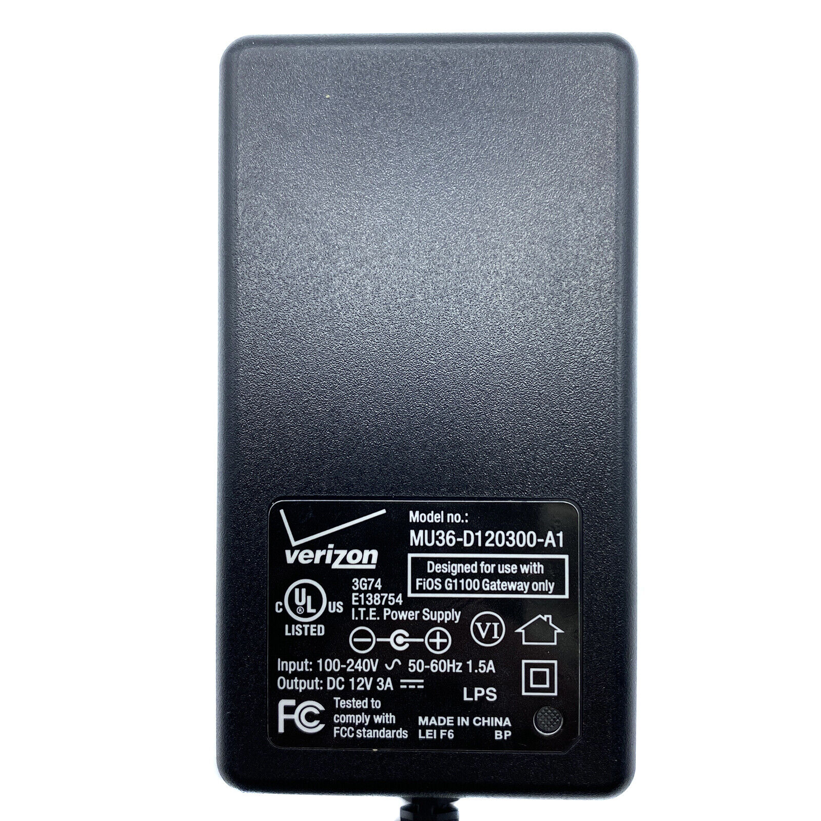 WALL ADAPTER AC TO DC REGULATED 12V 6605