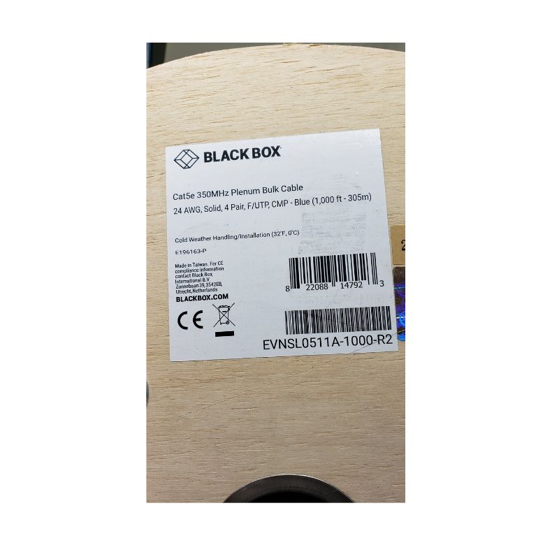 ETHERNET CAT5E FT6 SHLD SOLID CABLE 2309