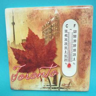 TORONTO SOUVENIR THERMOMETER 3X3 
SKU:246649