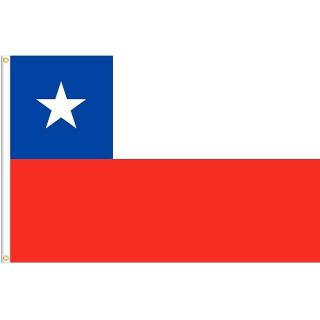 CHILE SOUVENIR FLAG 3 X 5FT