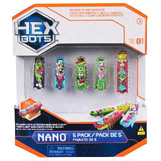 HEXBOT FLASH NANO 5PCS/PACK ASSORTED COLORS AND STYLES
SKU:268195