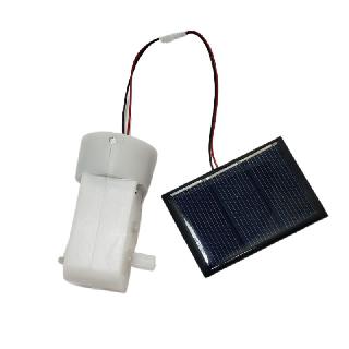 SOLAR PANEL KIT WITH MOTOR 1.5V 167MA 3200RPM GEAR REDUCTION
SKU:263166