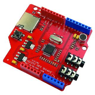 Mp3 Shield Vs1053 Audio Codec For Arduino Uno