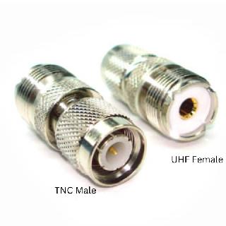 TNC ADAPTER PLUG-UHF JACK 
SKU:1864