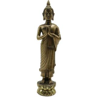 BUDDHA STANDING WITH FOLDED