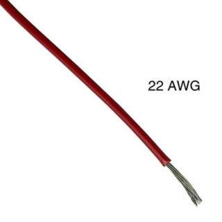 WIRE STRANDED 22AWG 100FT RED TC PVC FT1 300V 105C
SKU:229979