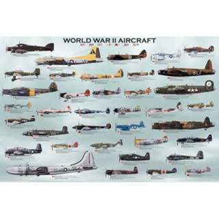 WORLD WAR II AIRCRAFT POSTER