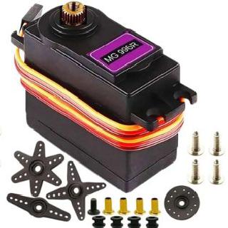 Motor Servo Micro Mg996r 4.8-6v 180deg 15kg-cm @6v 13kg-cm @4.8v