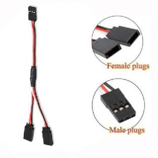 SERVO EXTENSION Y CABLE 15CM