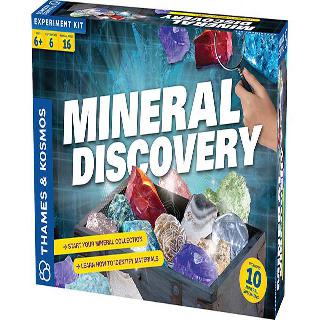 MINERAL DISCOVERY KIT WITH 6 EXPERIMENTS
SKU:256219