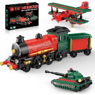 TOY BUILDING SET 3 IN 1 TRAIN