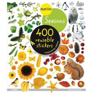 STICKER COLLECTION REUSABLE 400STICKERS/BOOK ASSORTED STYLE