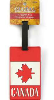 LUGGAGE TAG CANADIAN FLAG SOUVENIR 2.5X4IN
SKU:217740