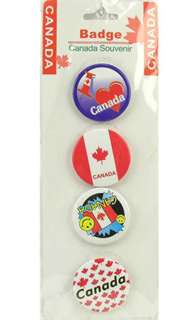 CANADA SOUVENIR BADGES 
SKU:217742