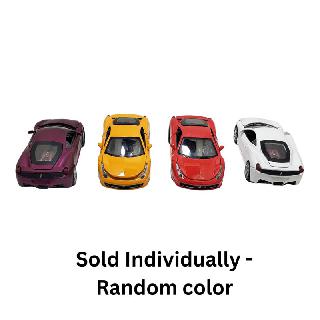 Alloy Car Ferrari Pull Back 1:32 Assorted Colors W/light & Sound