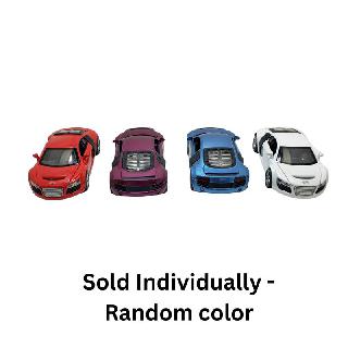 Alloy Car Audi Pull Back 1:32 Assorted Colors W/light & Sound