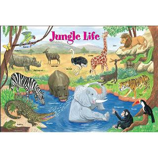 PLACEMAT JUNGLE LIFE 
SKU:261898