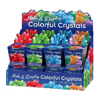 MAKE & DISPLAY:COLORFUL CRYSTALS