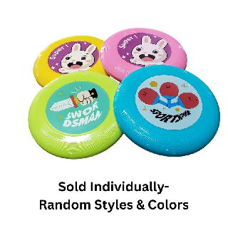 FLYING DISC 10IN ASSORTED STYLES AND COLORS
SKU:272448