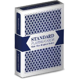 PLAYING CARDS BLUE 2.5X3.5IN 
SKU:272360