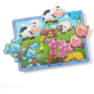 WOODEN MUSICAL FARM SOUND PUZZLE