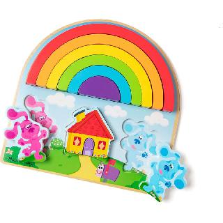 WOODEN RAINBOW STACKING PUZZLE 
SKU:268324