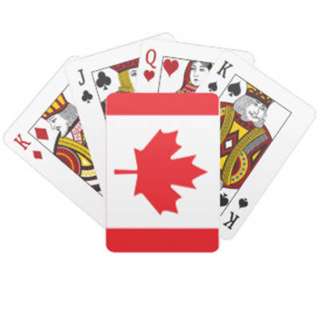 CANADA SOUVENIR FLAG PLAYING CARDS PLASTIC COATED
SKU:247500