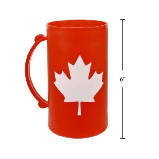 CANADA SOUVENIR RED MUG 16OZ FROSTY
SKU:268054