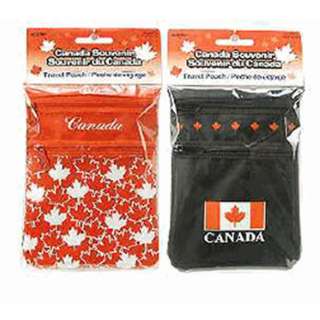 TRAVEL POUCH ASSORTED COLOURS CANADA SOUVENIR
SKU:245526