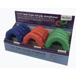 HAND STRENGTH/ANTI STRESS RINGS ASSORTED STRENGTHS/COLORS
SKU:252757