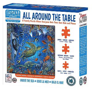 JIGSAW PUZZLE UNDER THE SEA 20X20IN 320PCS
SKU:261007