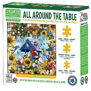 JIGSAW PUZZLE LIFE IN GARDEN 20X20IN 320PCS
SKU:261012