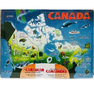 CANADA WOODEN JIGSAW PUZZLE