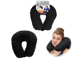 TRAVEL PILLOW MICROBEAD BLACK