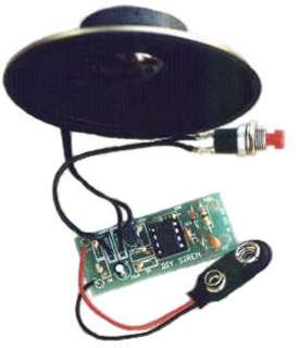 SIREN LOUD RUNS ON 9VDC 