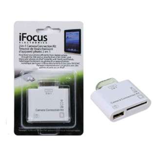 CAMERA CONNECTION KIT FOR IPAD 2-IN-1 USB/SD CARD SELECTOR