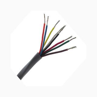 CABLE 8C 22AWG STR UNSH 10METER