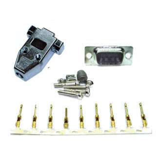 DB9M CRIMP W/METALLIZED HOOD AND PINS
SKU:209508