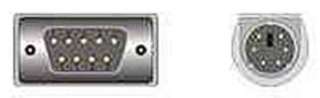 MOUSE ADAPTER DB9M/MD6M PS/2 WITH 3IN CORD