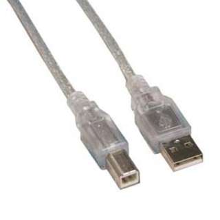 USB CABLE A-B MALE/MALE 6FT SHD