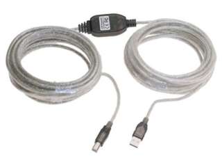 USB CABLE A-B M/M W/ REPEATER