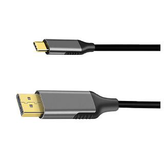 USB C MALE TO DISPLAY PORT MALE CABLE BLK 3.3FT
SKU:262567