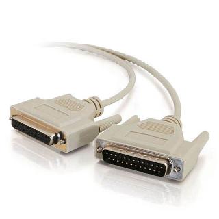 NULL MODEM CABLE DB25M/25F 6FT 
SKU:250623