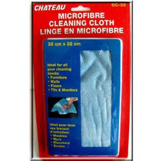 CLEANING CLOTH MICROFIBRE 12X12I