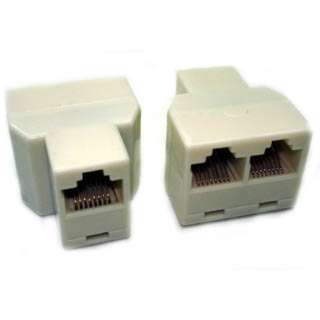 MODULAR T ADAPTER 8P8CJKX2-8P8CJ WHITE
SKU:228577